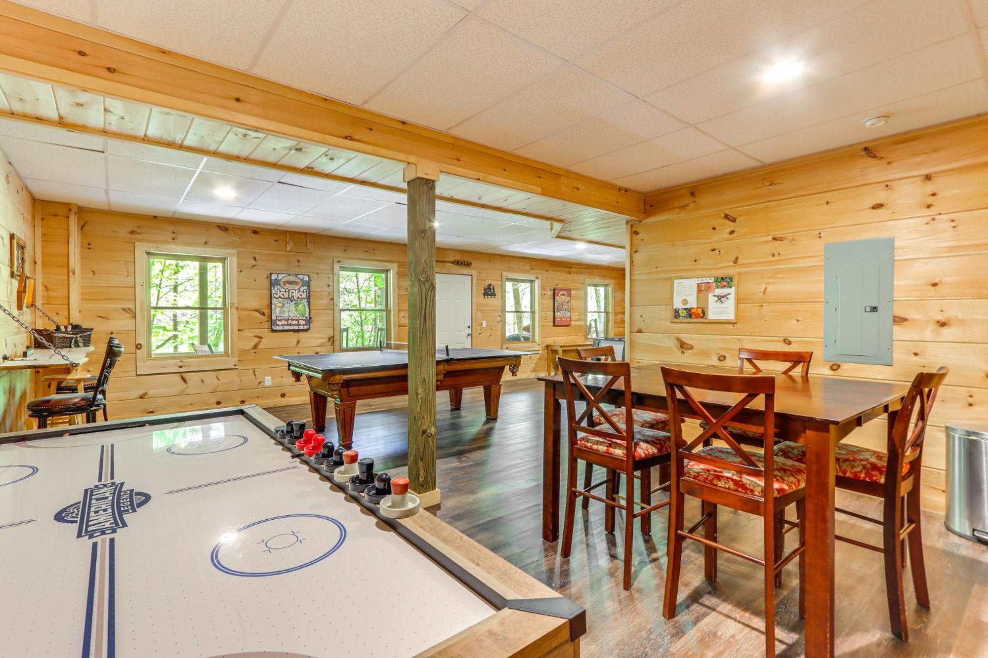 Lakeside Cabin Game Room, Dock, Orchard, Wineries Ellijay Kültér fotó